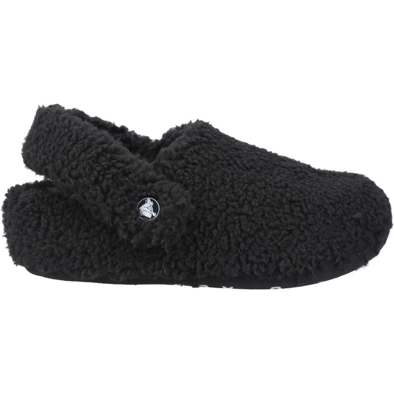 Crocs Classic Cozzzy Polyester Black Slippers