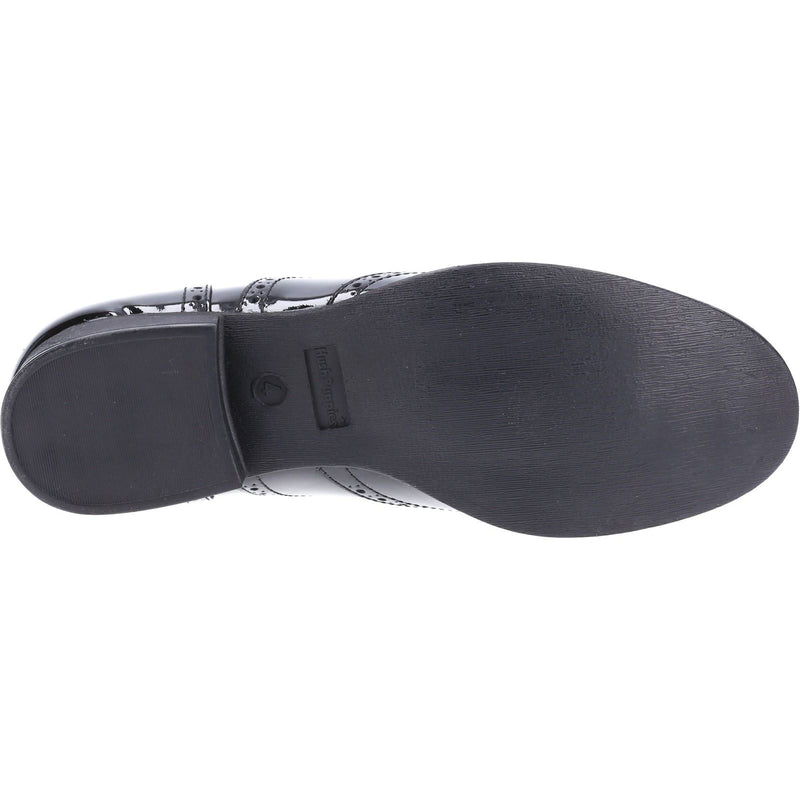 Hush Puppies Kada Junior Patent Leather Girls's Patent Black Brogues