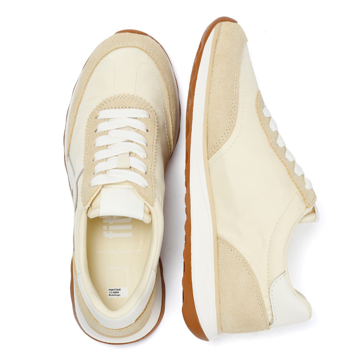 FitFlop RETRO-Q X PANTONE Suede Sneakers
