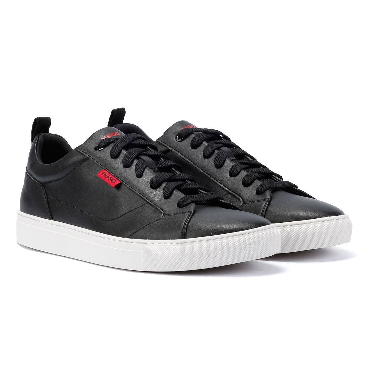 Hugo Morrie Tennis Men's Black Sneakers