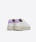 Veja V-90 Leather Women's White/Orchid Sneakers