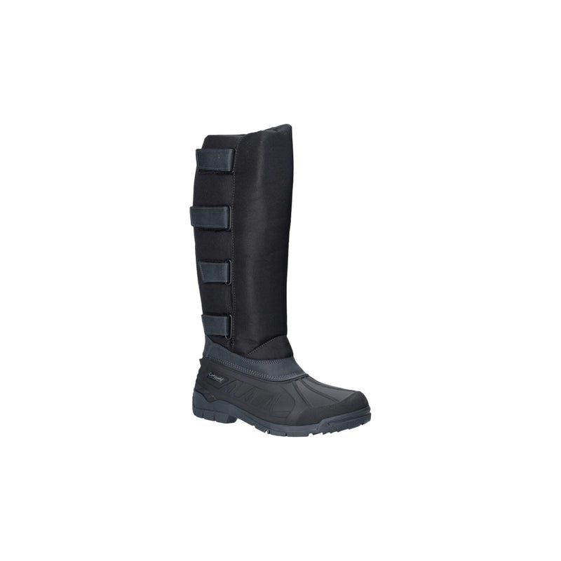 Cotswold Kemble Textile Black Wellington Boots