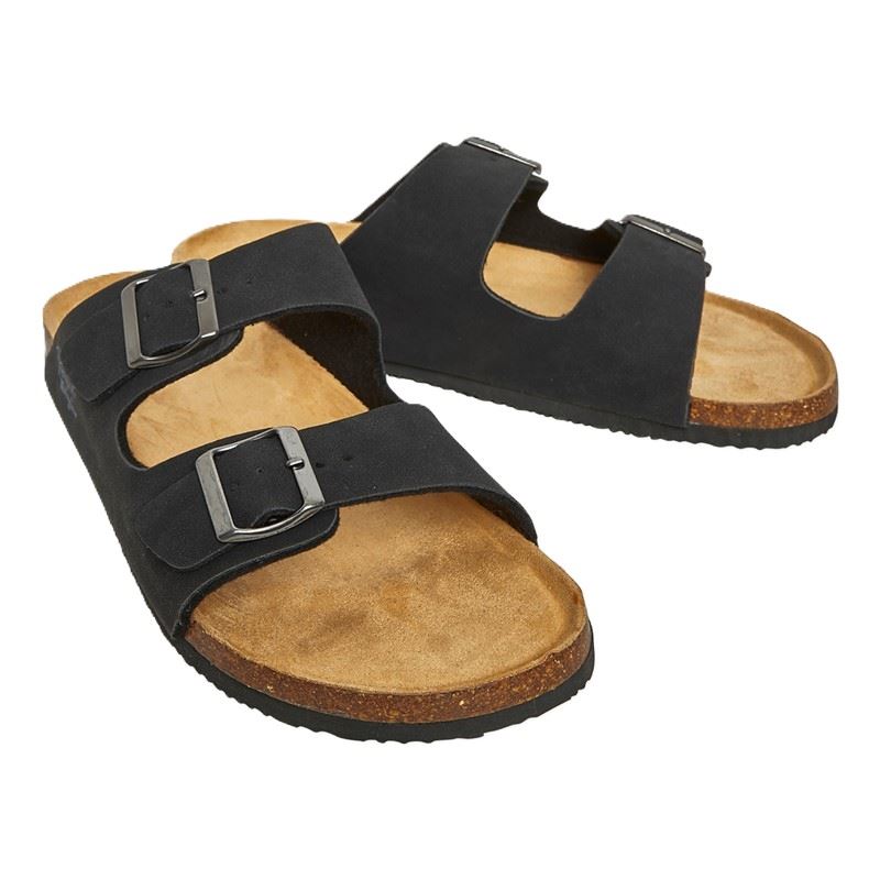 Penguin Port 2 Men's Black Sandals