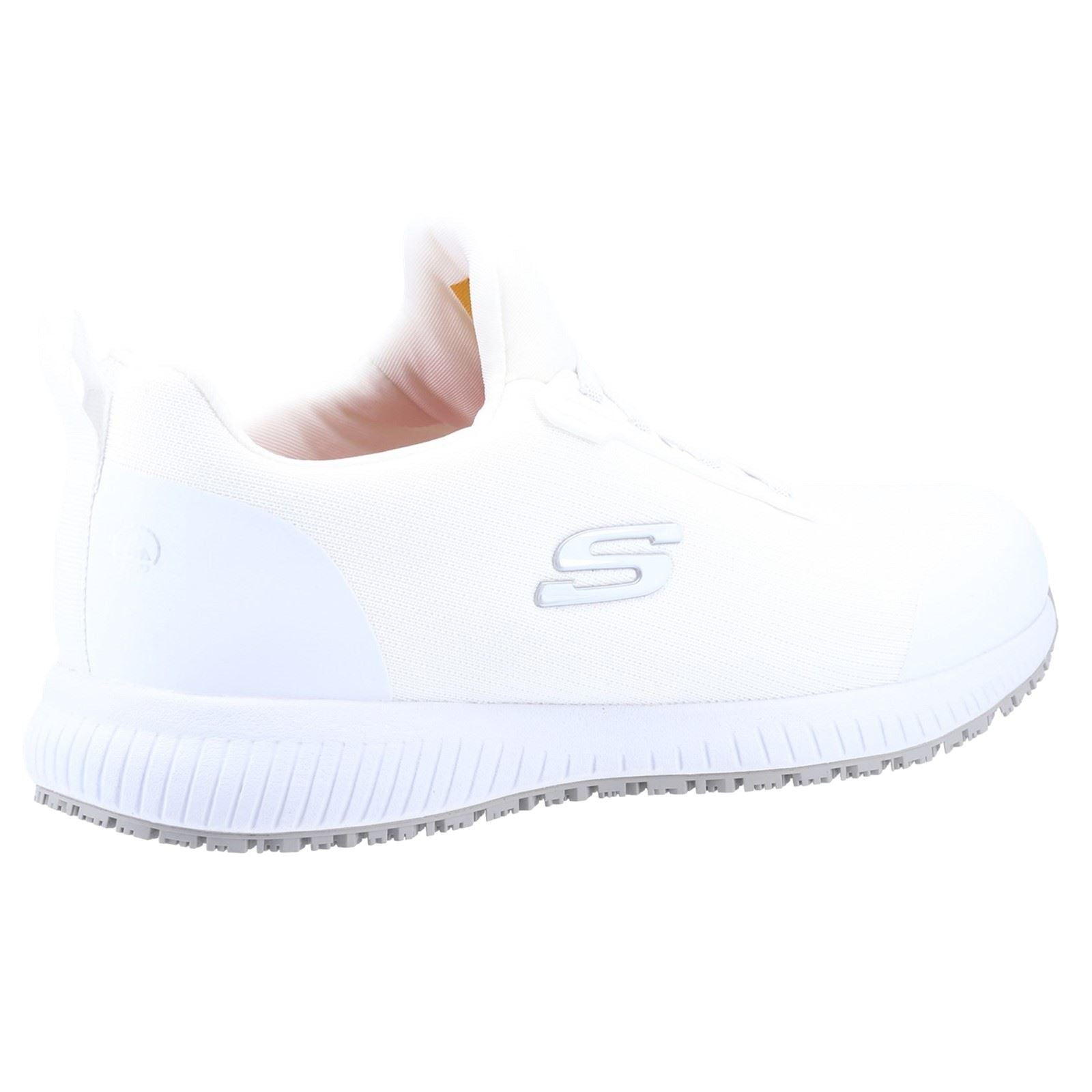 Skechers Workwear Squad SR Myton Textile Men's White Safety Sneakers