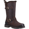 Hush Puppies Winnie Leather Women's Brown Boots