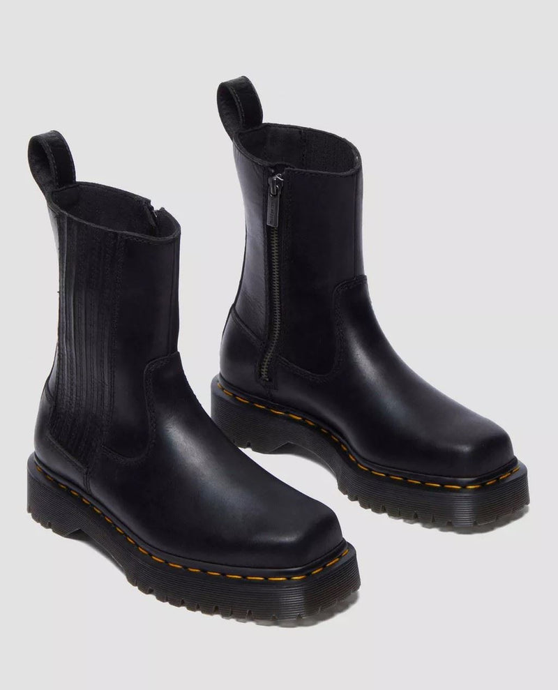 Dr. Martens Amaayah Lo Leather Women's Black Boots