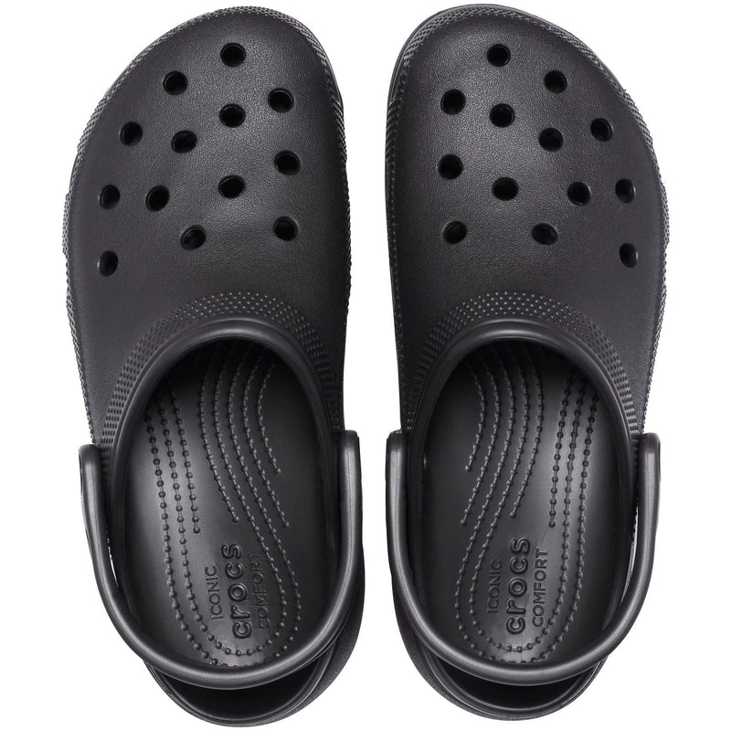 Crocs Classic Platform Thermoplastic Women's Black Clogs