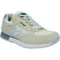 Hi-Tec Silver Shadow OG PU Suede Men's Silver/Grey/Green Sneakers