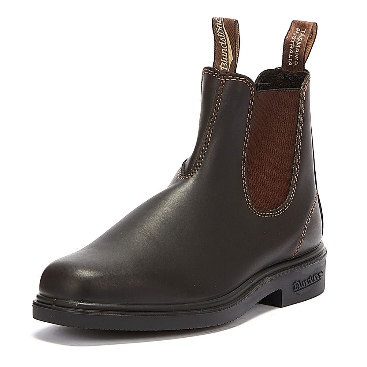 Blundstone Chelsea Dress Stout Brown Boots