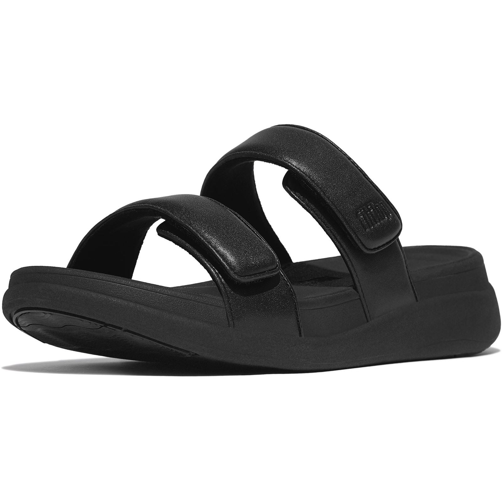 Fitflop F-Mode Go Polyurethane Women's All Black Sandals