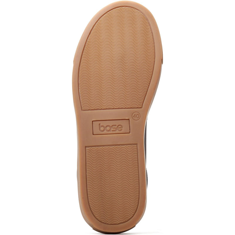 Base London Dalston Leather Men's Navy Moccasins Shoes