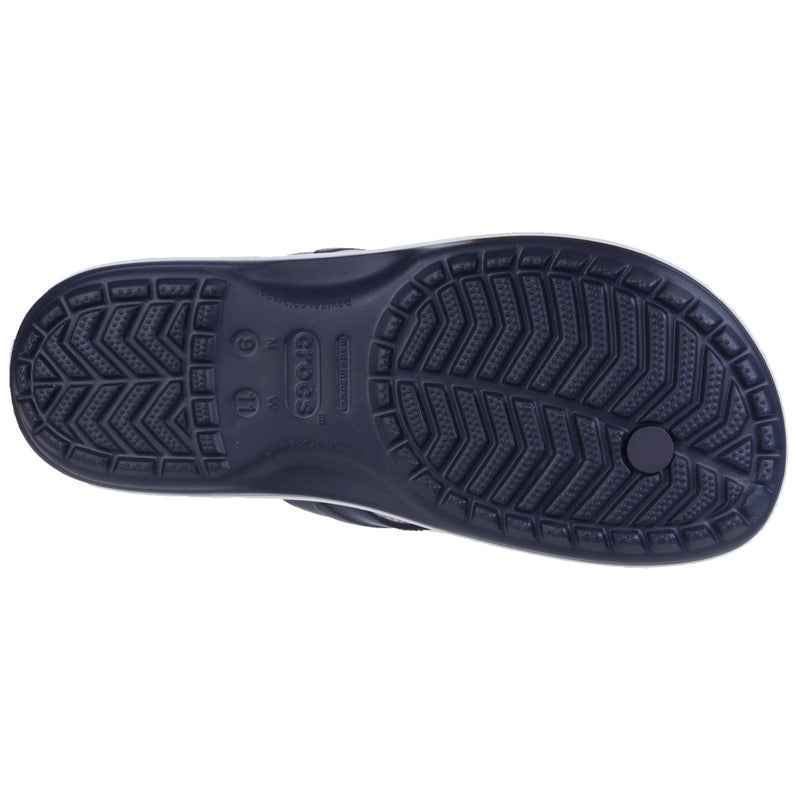 Crocs Crocband Flip Croslite Rubber Navy Sandals