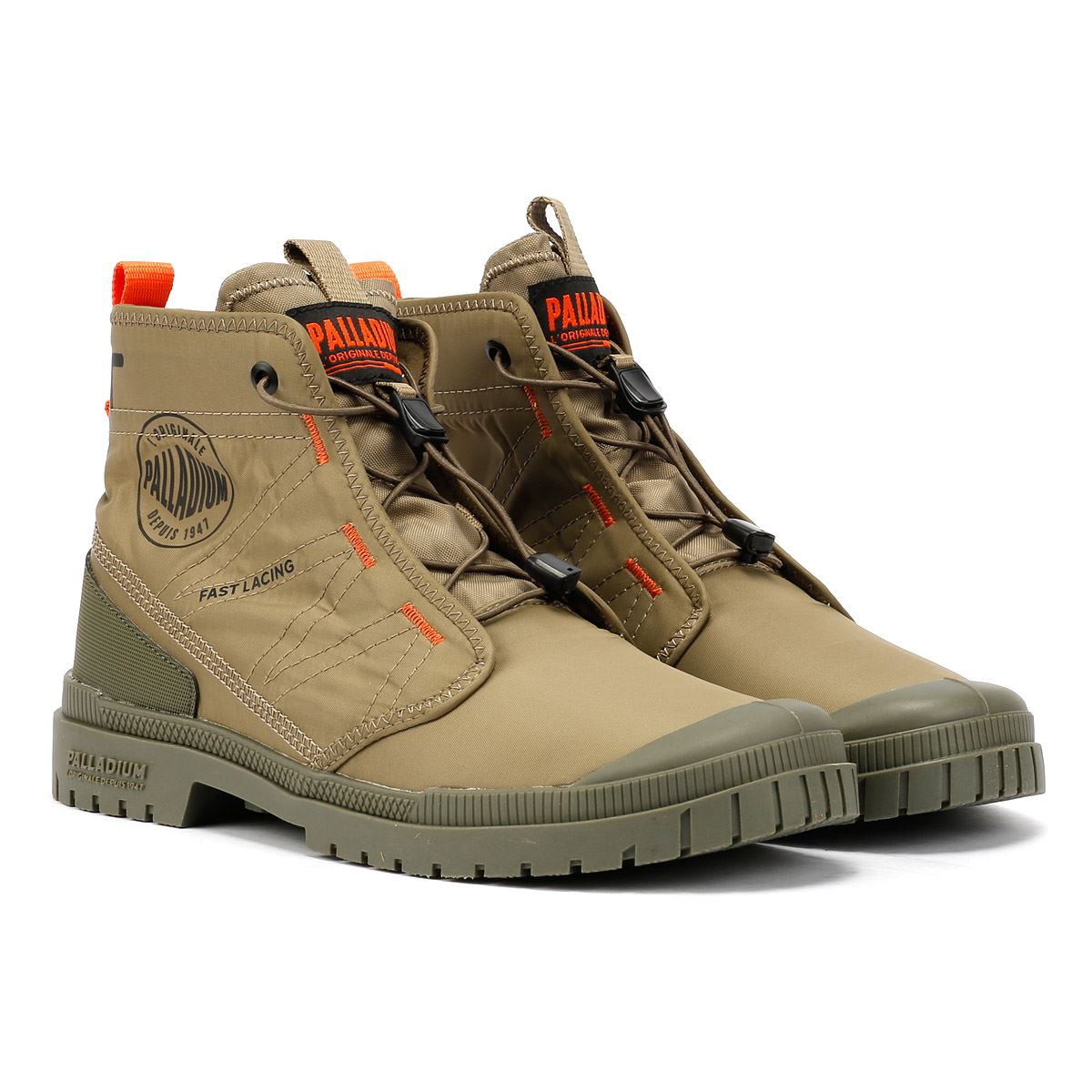 Palladium SP20 Travel Hi Dusky Green Boots