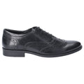 Hush Puppies Oaken Leather Men's Black Brogues Shoes