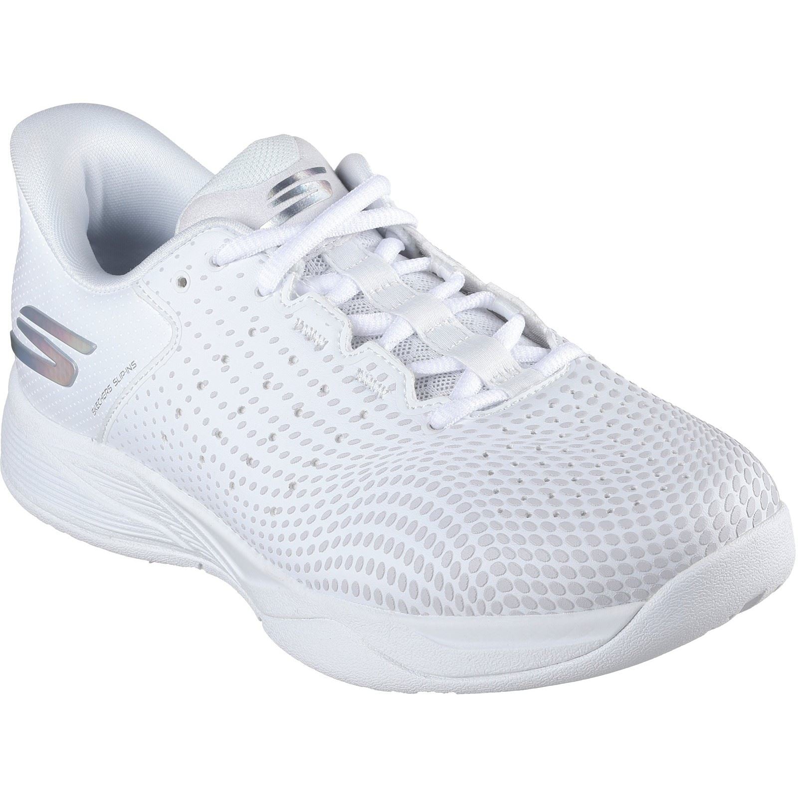 Skechers Performance Slip-ins Relaxed Fit Viper Court Reload Synthetic Women's White Sneakers