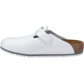 Birkenstock Boston Pro Leather Women's White Clogs