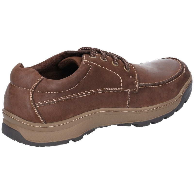 Hush Puppies Tucker Leather Men's Brown Lace-Up Shoes