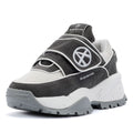 Acupuncture BG Beefer Suede Two Toned Grey Sneakers