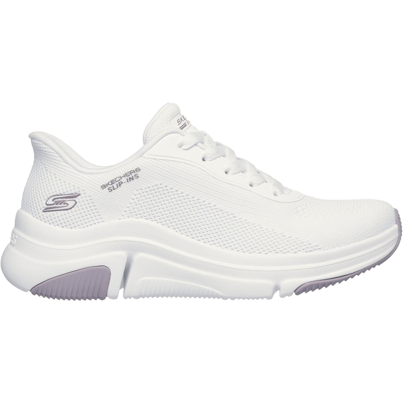 Skechers BOBS Sparrow Flex Too You Textile Women's White Sneakers