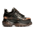 Buffalo 1339-14 Leather Women's Brown Sneakers