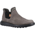 HEYDUDE Branson Leather Men's Grey Boots