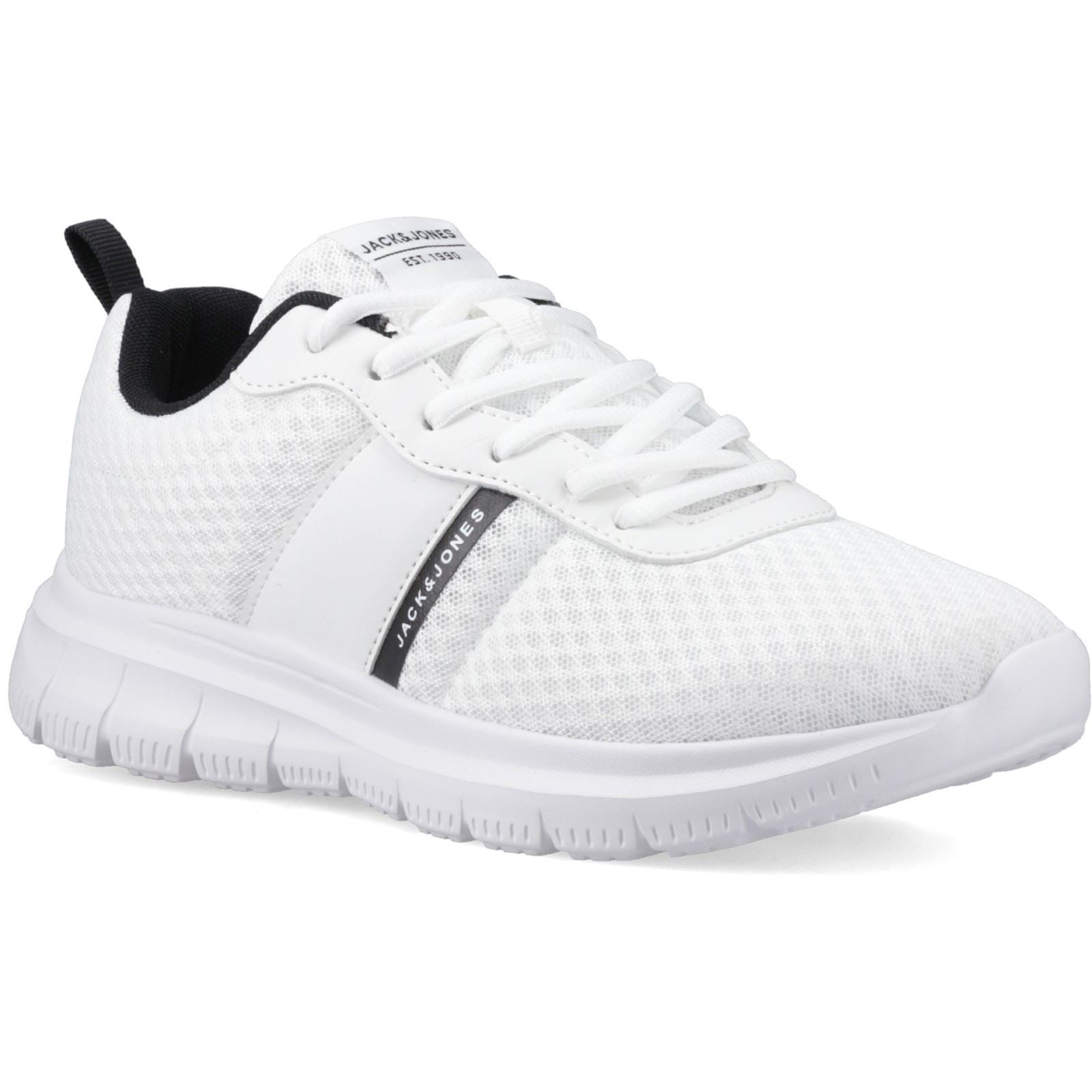 Jack & Jones Taylor Mesh Polyurethane Men's White Standard Sneakers