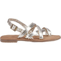 Hush Puppies Hope Leather Women's Gold Sandals