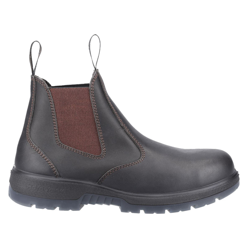 Hard Yakka Outback Leather Brown Safety Boots