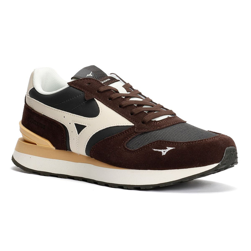 Mizuno RB87 Suede Black Sand/Summer Sand/Mole Sneakers