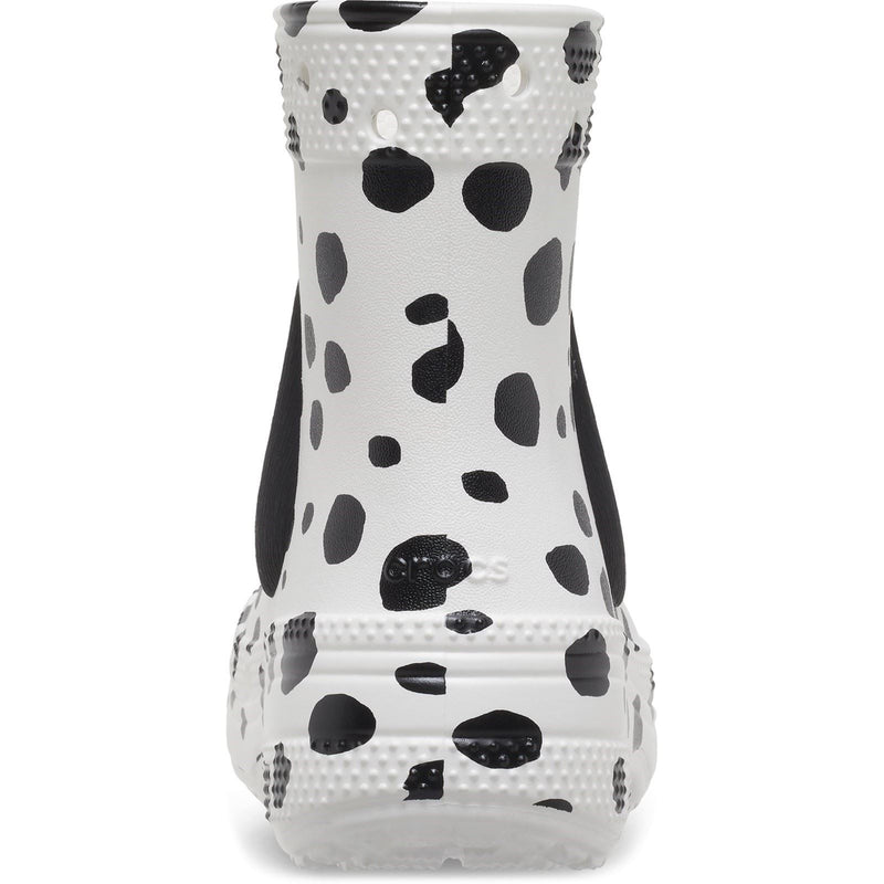 Crocs Classic Dalmatian EVA White/Black Wellington Boots