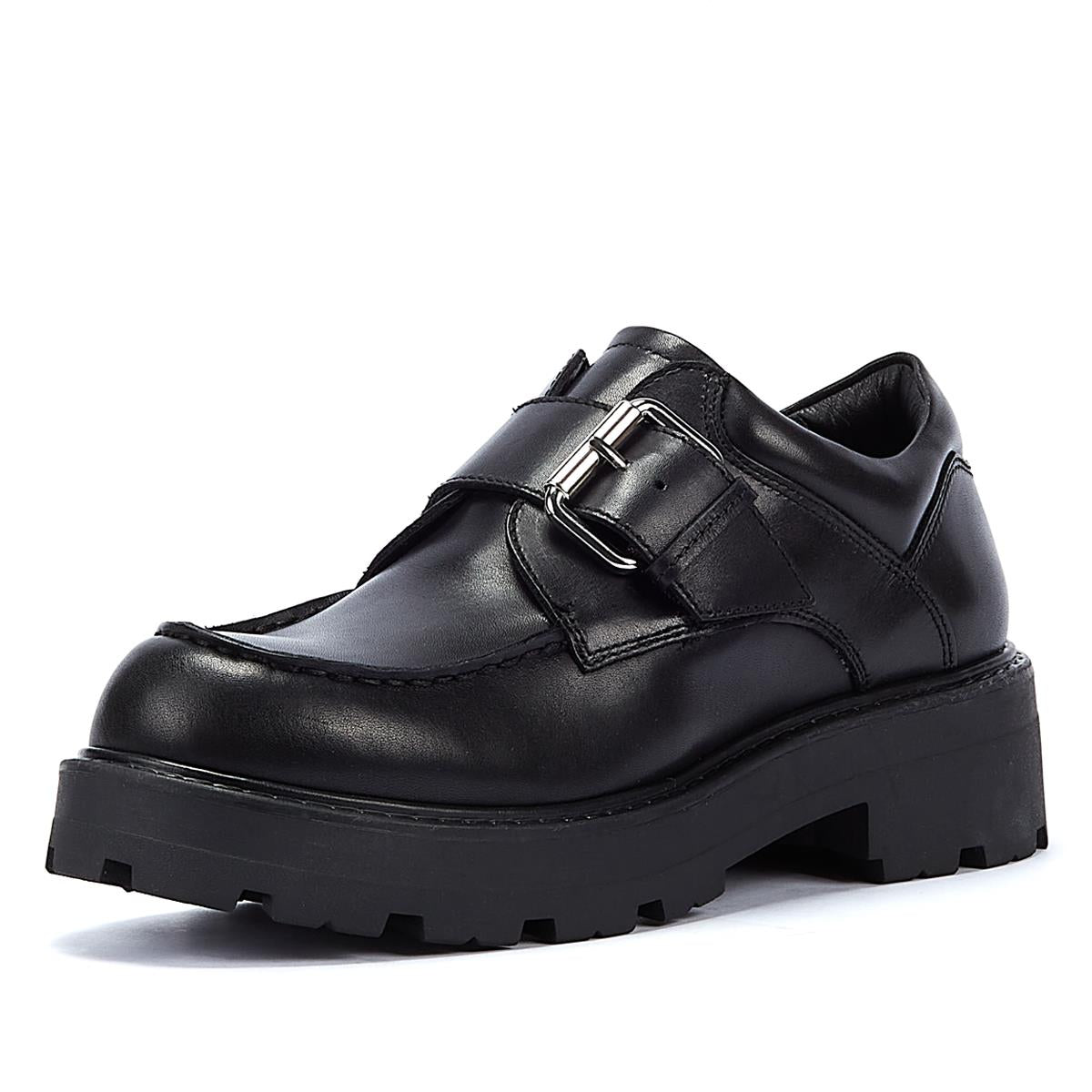 Vagabond Cosmo 2.0 Monk Women's Black Comfort Shoes