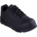 Skechers Workwear Uno SR - Doltin Durabuck Men's Black Safety Sneakers