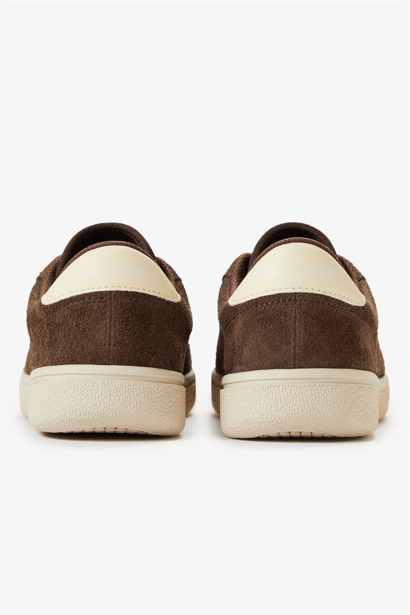 Fred Perry Tennis Shoe Suede Men's Tobacco/Ice Cream Sneakers