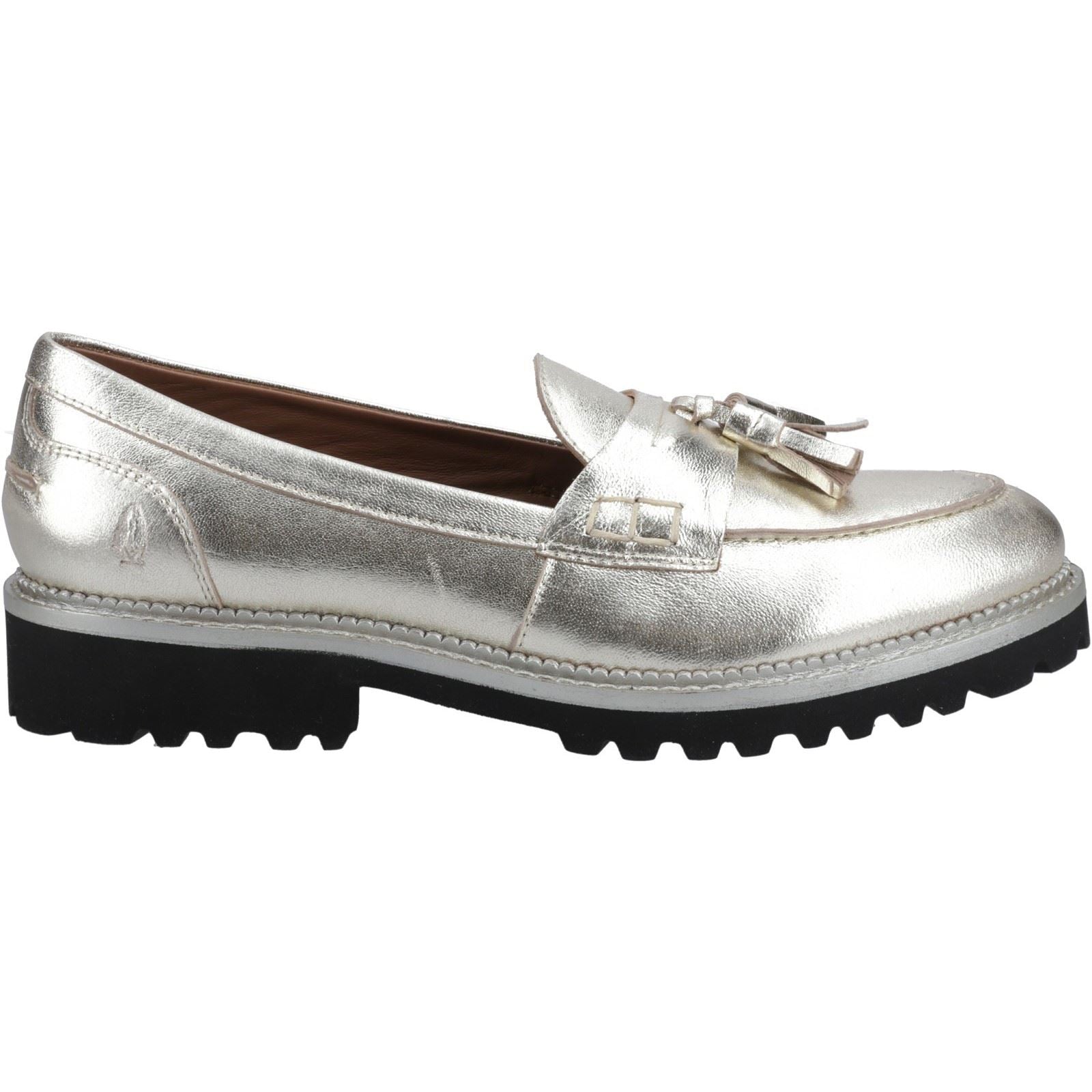 Hush Puppies Ginny Loafer Suede Women's Gold Loafers