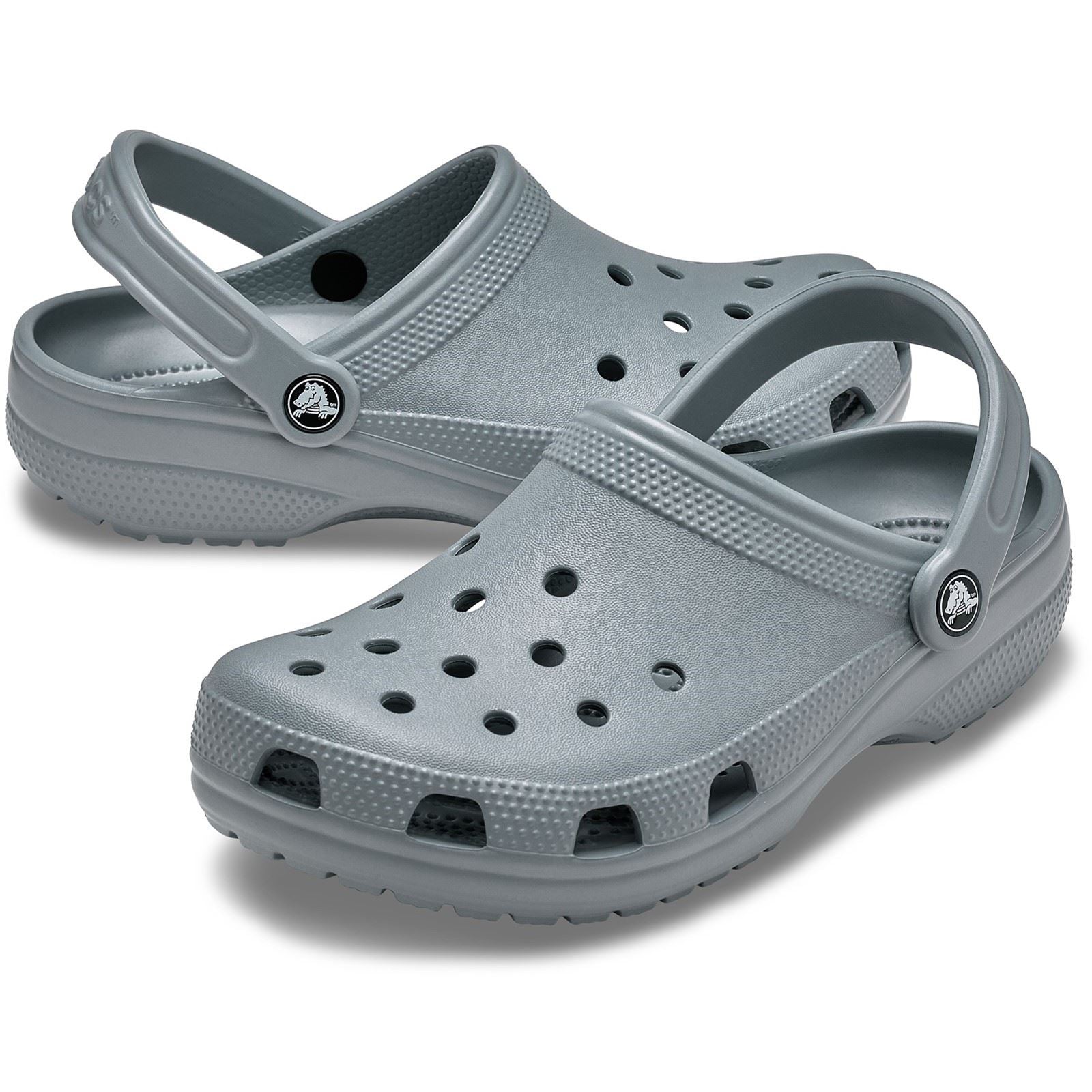 Crocs Classic Thermoplastic Men's Concrete Clogs