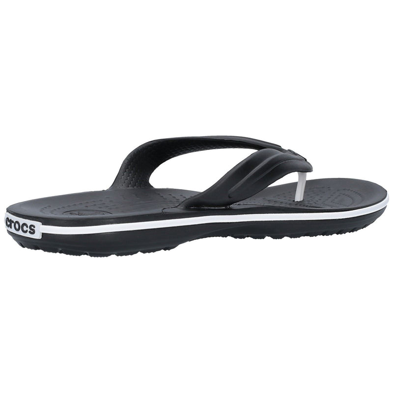 Crocs Crocband Flip Croslite Rubber Black Slippers