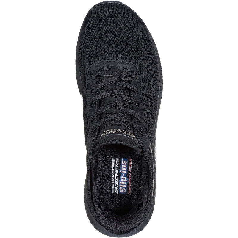 Skechers BOBS Sport Squad Chaos Textile Women's Black Trainers