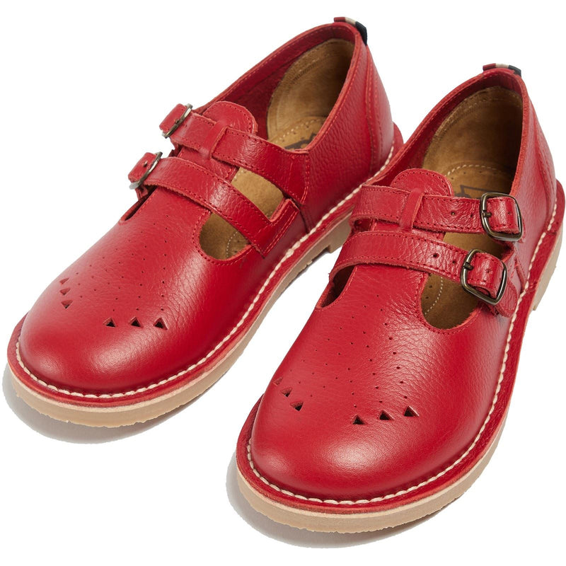 Pod Marley Leather Women's Red Shoes