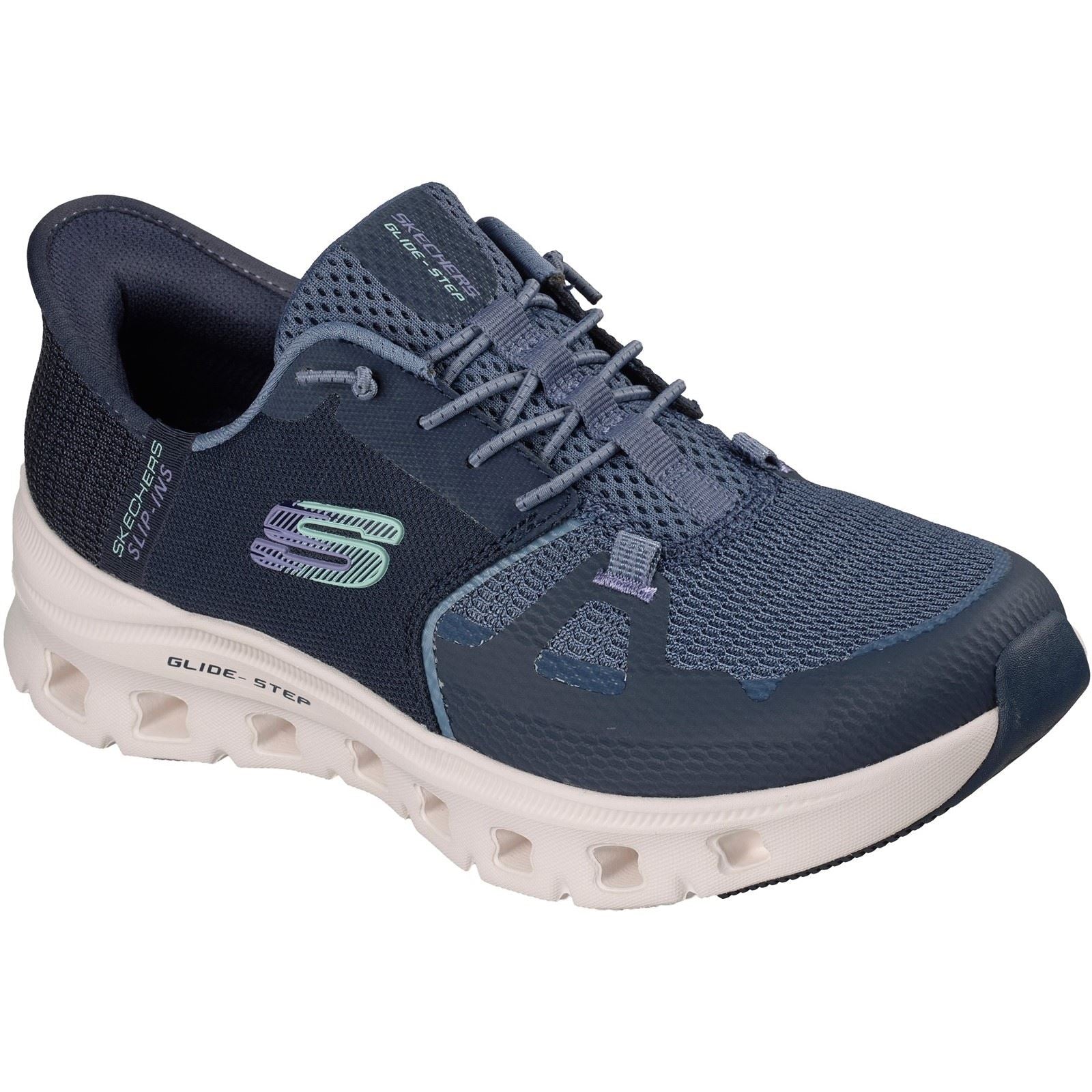 Skechers Glide-Step Pro Polyester Women's Navy Trainers