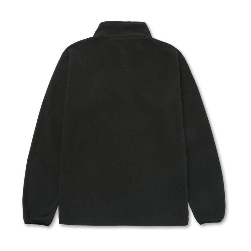 Caterpillar Cat Microfleece Quarter Zip Polyester Men's Black Sweatshirt