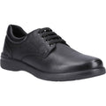 Hush Puppies Marco Leather Men's Black Lace-Up Shoes