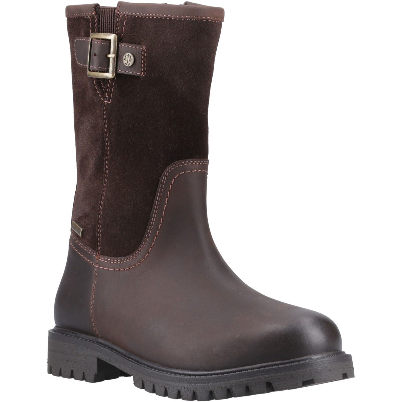 Hunter Canna Ankle Boot Leather Women's Brown Boots