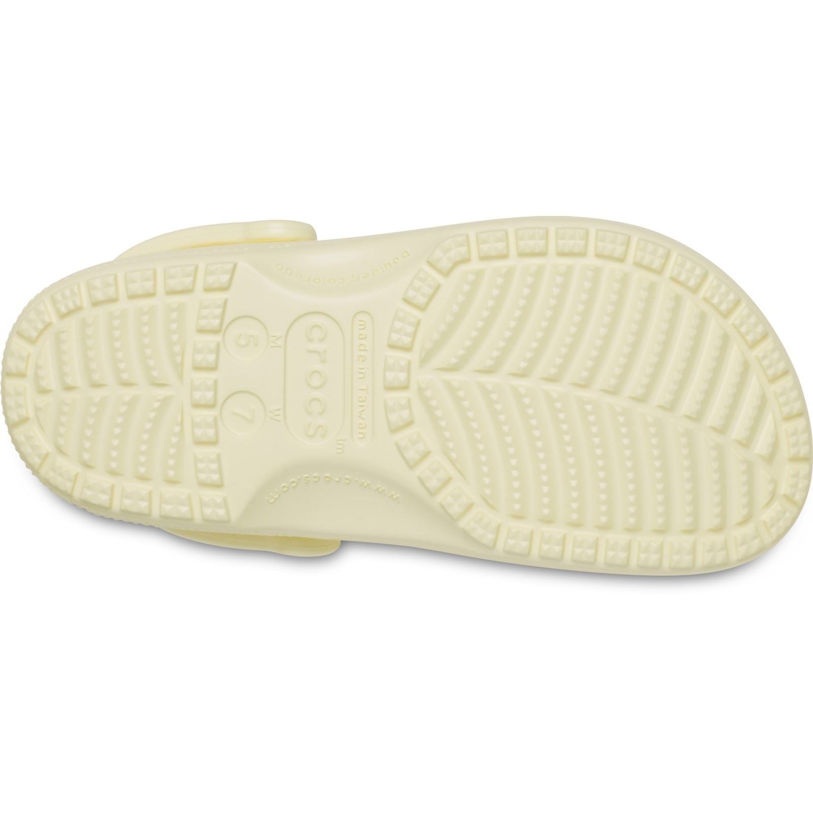 Crocs Classic EVA Women's Yellow Light Clogs