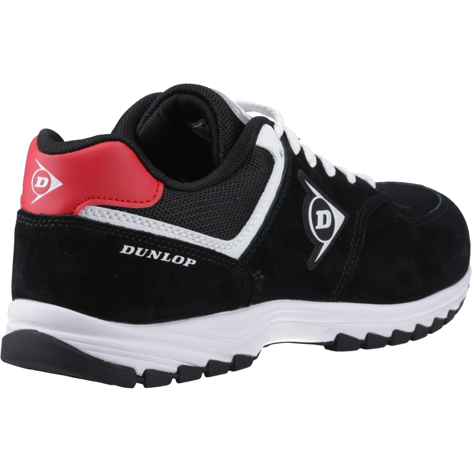 Dunlop Arrow Suede Men's Black/Red/White Safety Shoes
