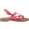 Hush Puppies Hope Leather Women's Coral Sandals