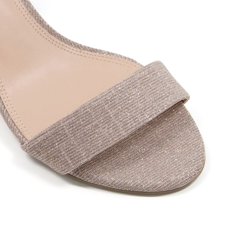 Dune Meye Synthetic Women's Rose Gold Heels