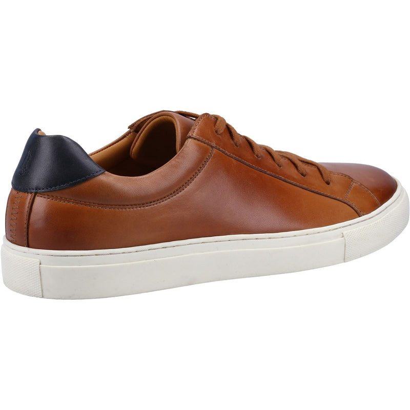 Hush Puppies Colton Leather Men's Tan Sneakers