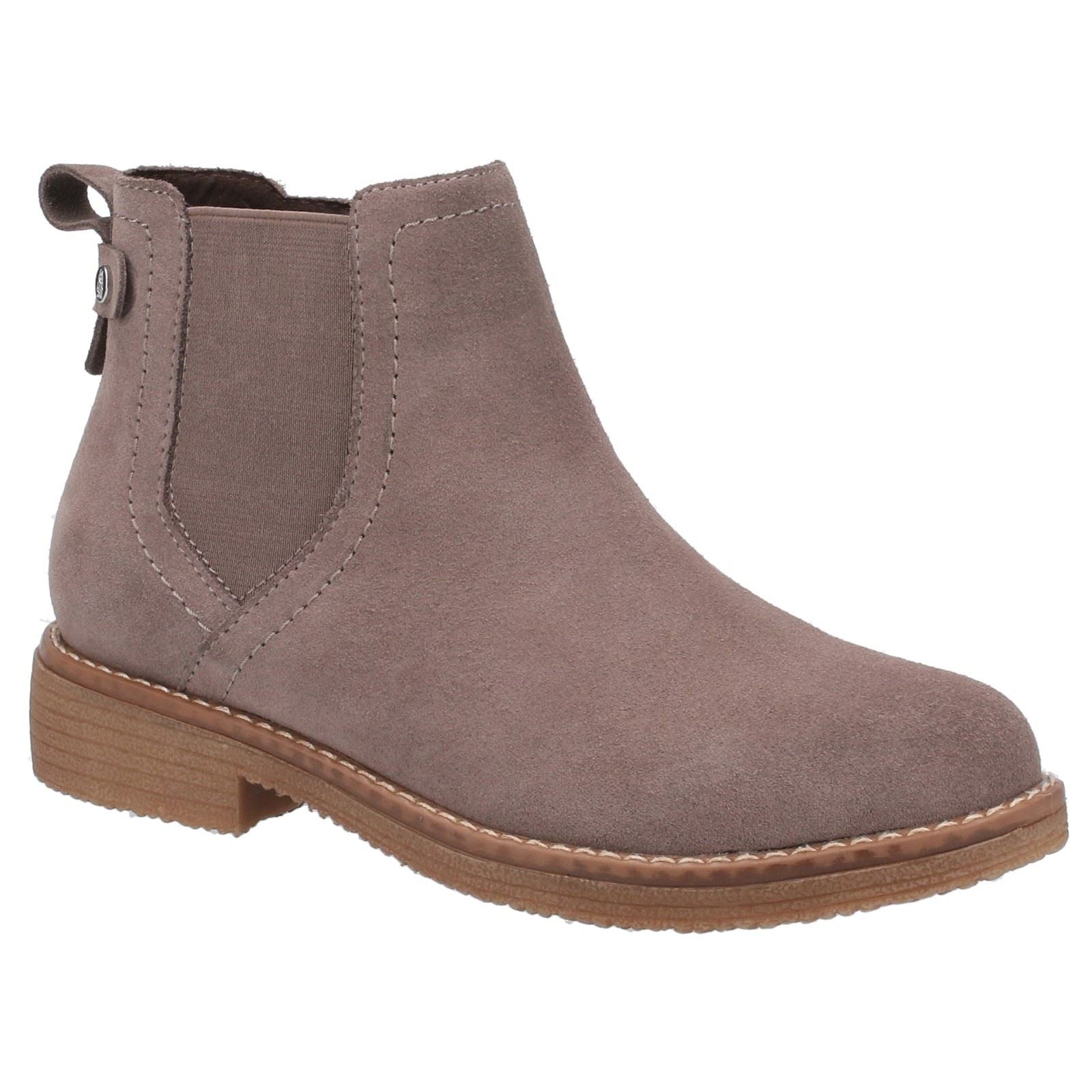 Hush Puppies Maddy Suede Women's Grey Boots