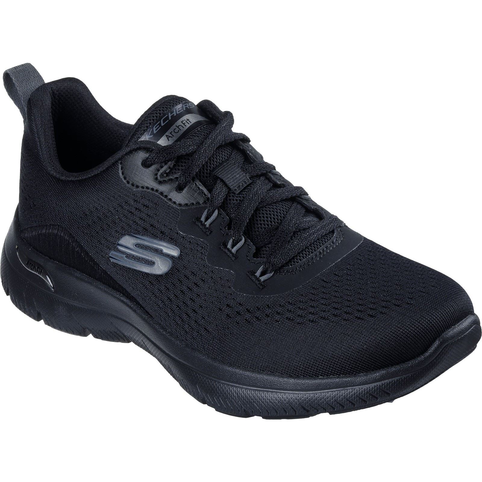 Skechers Arch Fit Summits Polyester Women's Black Sneakers