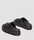 Dr. Martens Raine Athena Leather Women's Black Slides